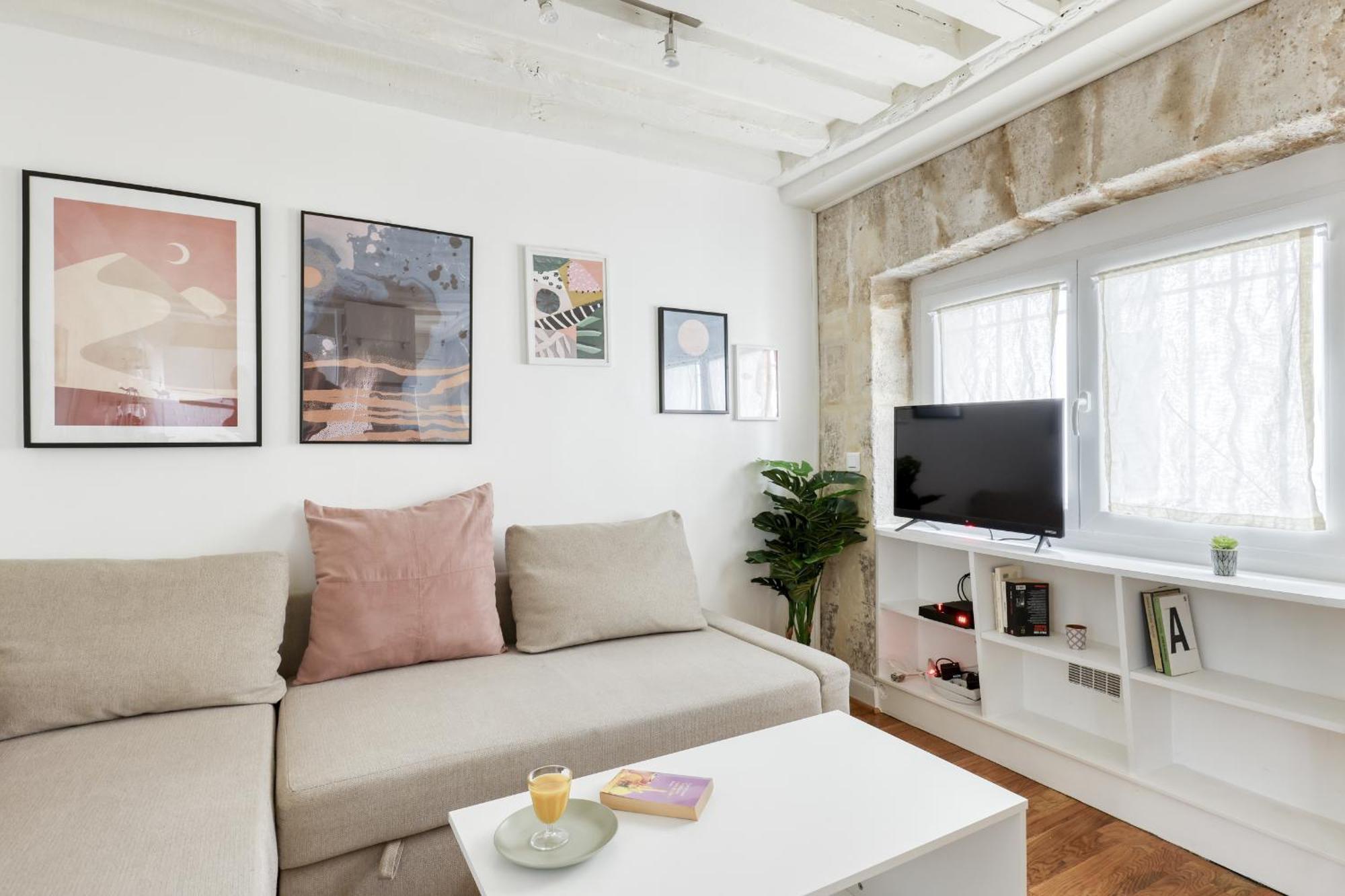 Warm & Cozy T2 In The Heart Of 02 Paris